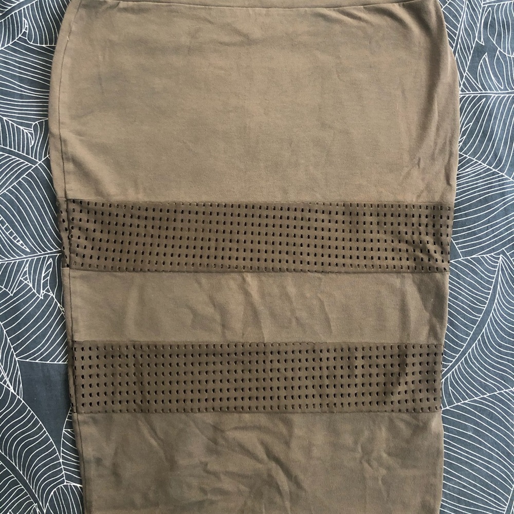 ACACIA Casablanca Olive skirt